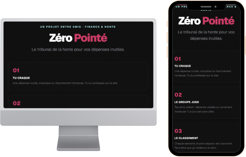 Aperçu Zéro Pointé